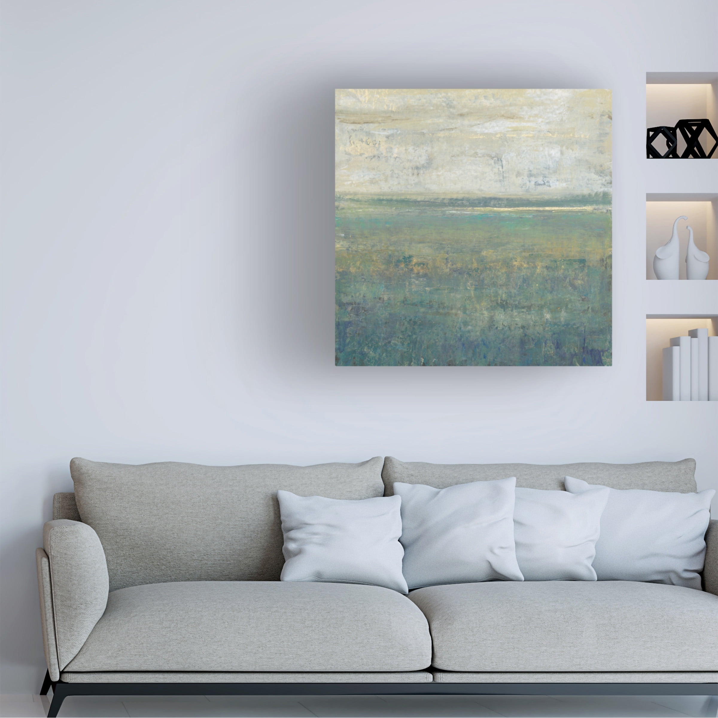 Tim OToole 'Sage Terrain I' Canvas Art