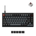 thumbnail image 1 of Teclado mecánico Keychron V1 8K 75% con cable, switches marrones, RGB, 1 of 9
