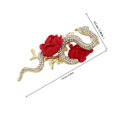 thumbnail image 2 of unbranded De Metal Con De Y Rosa Para Abrigos Chaquetas Y Suéteres Decorativos, 2 of 6
