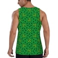 thumbnail image 3 of Haiem St Patrick's Day5 Men Workout Tank Top Gym Bodybuilding Sleeveless Muscle T Shirts Athletic Tank Breathable Workout Shirt-X-Large, 3 of 9