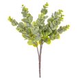 thumbnail image 1 of Planta artificial Vickerman de eucalipto en espiral verde de 48 cm, 2 unidades, 1 of 4