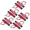 thumbnail image 1 of Fdit Truck Side Marker Light,10Pcs/Set Truck Side Marker Light Signal Warning Indicator Lamp With 6 LED 12V, 1 of 8