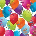 thumbnail image 2 of JAM Paper & Envelope Industrial Bulk Gift Wrap, 1/Pack, Colorful Balloons White, 834 Sq ft (1/2 Ream), 2 of 2