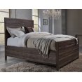 thumbnail image 2 of Tempton Rustic Country Cal King Platform Bed in Coffee Brown, 2 of 2