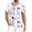 White, variant on Men's Golf Polo Shirt Casual Shirt Summer Short Sleeve Printed Leisure Shirt