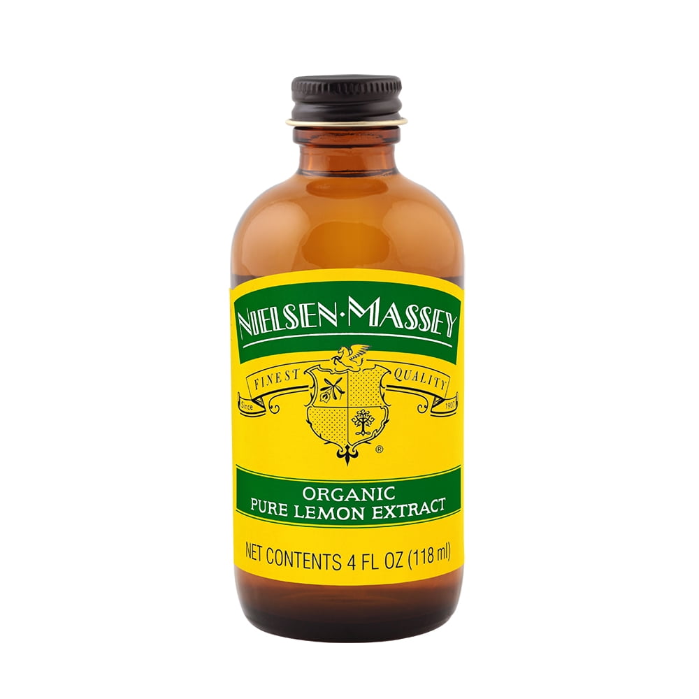 Nielsen-Massey Organic Pure Lemon Extract, 4 oz