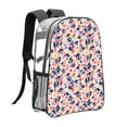 thumbnail image 3 of Kdxio Leopard Print (2) Clear Backpack, Transparent Bookbag for School for Women Men, Capacity Clear Bag for College, Travel, 3 of 7