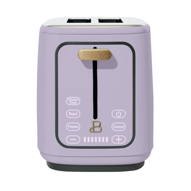 Beautiful 2 Slice Touchscreen Toaster, Lavender by Drew Barrymore