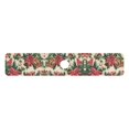 thumbnail image 7 of Yayeee Faucet Mat for Kitchen Sink 30" Diatomite Long Splash Guard Pad, Red Christmas Poinsettia, 7 of 7
