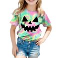 thumbnail image 5 of Futezty Halloween Shirt for Kids Short Sleeve T Shirt Boys Girls Pumpkin Face Graphic Tees 12M-13T, 5 of 5