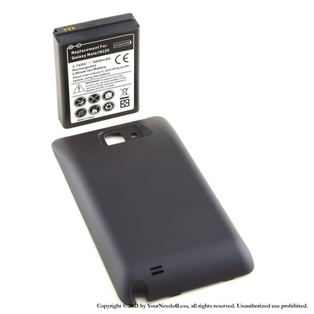 Yn4l 5000mah Extended Battery For Samsung Galaxy Note Gt N7000