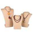 thumbnail image 5 of Estante de exhibición de joyas, cuerda enrollable, estera de paja, estante para collares, colgante, ágata, accesorios de exhibición de joyas, estante de joyería de cuerda de cáñamo, 5 of 5