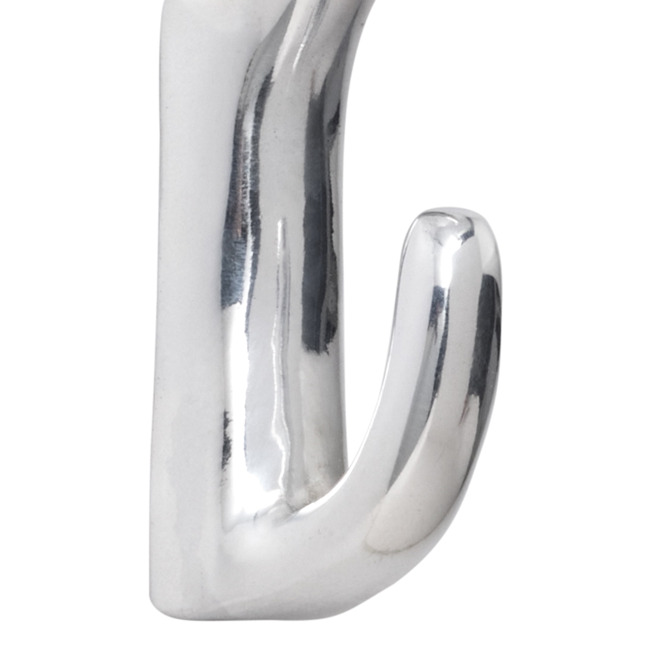 Better Homes & Gardens Sleek Simplicity Single Wall Hook, Chrome Finish