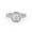 White Gold, variant on Hexagon Frame Halo Solitaire Engagement Rings for Women, IGI Certified 2.00 Carat (ctw) Lab Grown Diamond Anniversary Wedding Ring In 18k Solid White Gold F-G, VS-SI Quality Ring Size-6