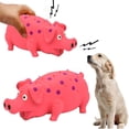 thumbnail image 1 of Juguete de Goma para Perros con Cerdo, Juguete para Perros con Sonido de Cerdo, Juguete Interactivo para Masticar para Perros, Juguete para Perros con Sonido de Cerdo, el Mejor en su Clase Jadeshay  A, 1 of 8