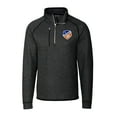 thumbnail image 2 of Men's Cutter & Buck Heather Charcoal FC Cincinnati Mainsail Sweater-Knit Half-Zip Jacket, 2 of 3