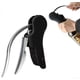thumbnail image 2 of Wine Bottle Opener Compact Vertical Corkscrew Manual Heavy Duty Stainless Steel, 2 of 5