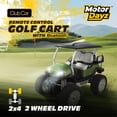 thumbnail image 2 of MotorDayz (1:15) Remote Control Club Car Golf Cart, Green, R5-15G41U-GR, Child, 2 of 9