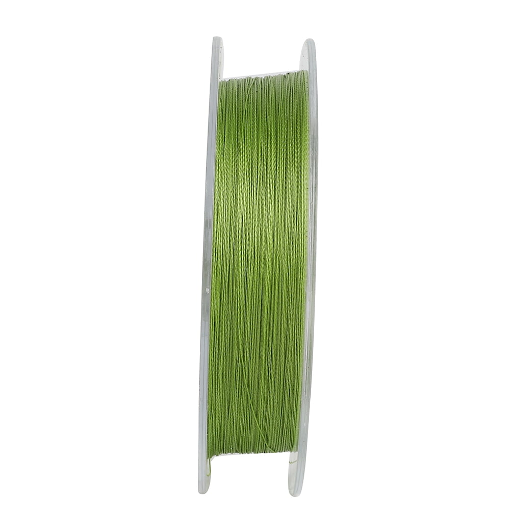 HERCULES Braided Fishing Line 300m 328yds 6lbs-100lbs Pe Superline 4 Strands (Army Green 50lb/22.7kg 0.37mm)
