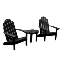 Highwood 3-pc Classic Westport Adirondack Set with 2 Classic Wesport Adirondack Chairs and 1 Classic Westport Side Table - Outdoor, Eco-friendly, Synthetic Wood