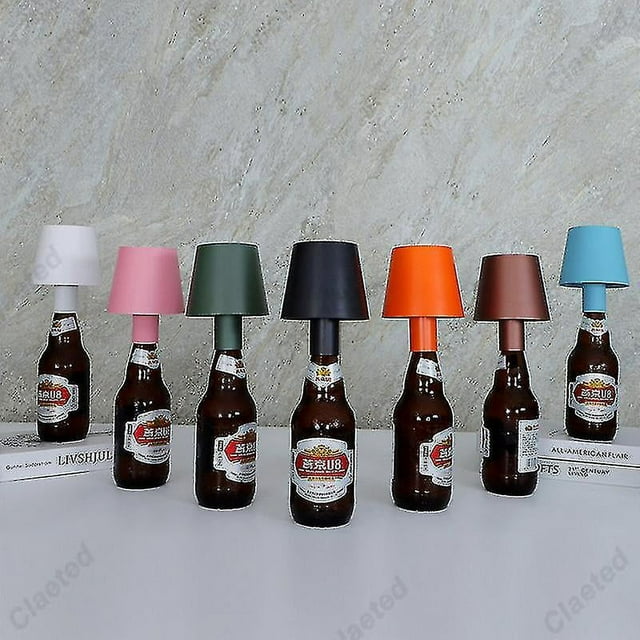 Led Wine Bottle Lamp - Portable Table Lamp For Bar, Cafe Atmosphere, Night Light Decor With Removable Head And Rechargeable Function -xx-HAPDEN