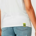 thumbnail image 6 of Ayrton Senna Women's Fanwear Flag T-Shirt- White, 6 of 6