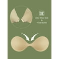 thumbnail image 3 of Nimiah Adhesive Sticky Strapless Bra for Women, Upgrade Push up Invisible Bras for Backless Dress with Nude Nipple Cover, 3 of 7