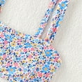 thumbnail image 7 of Plcasen Women's High Waisted Bikini Sets Wide Straps Two Piece Swimsuit Floral Print Bathing Suits, 7 of 7