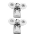 thumbnail image 3 of WEUVEB Bathroom Door Hardware Kit, Metal Construction, Easy Installation, 2 Sets for Home Improvement & Projects, 3 of 8