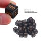 thumbnail image 4 of Dados Poliédricos, Números Grandes Portátiles, Equilibrio, 24 Piezas, Dados De Juego Acrílicos Impermeables Para Juegos De Rol, 4 of 7