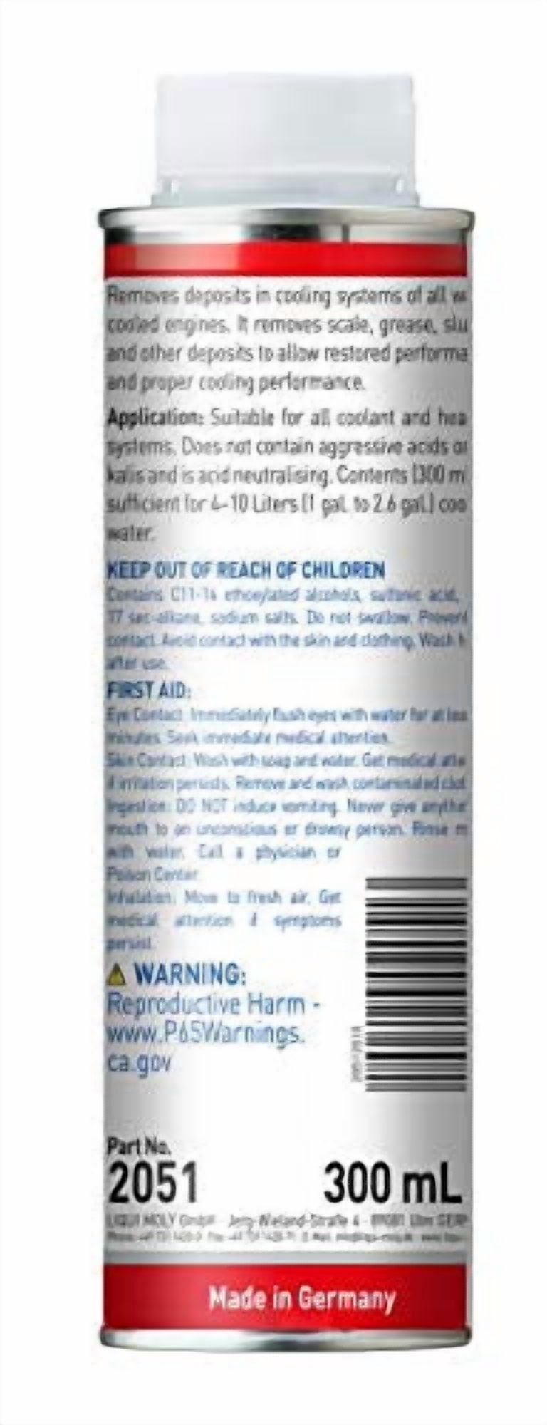 LIQUI MOLY Kühlerreiniger 300 Ml – Additiv Für Effektive Kühlsystem-Reinigung, Made In Germany