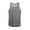 Gray, variant on Hunpta Athletic Tops for Women, Tank Tops, Mesh Racerback Running Slim Crew Neck Sleeveless Tops Blue
