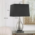 thumbnail image 4 of Rottogoon 22.5" Modern Table Lamps Set of 2 with USB A+C Ports Dimmable Bedside Lamps, 4 of 9