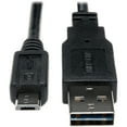 thumbnail image 3 of Tripp Lite Ur050-003 Usb 2.0 Universal/reversible A To Micro-usb B Device Cable, 3', 3 of 4