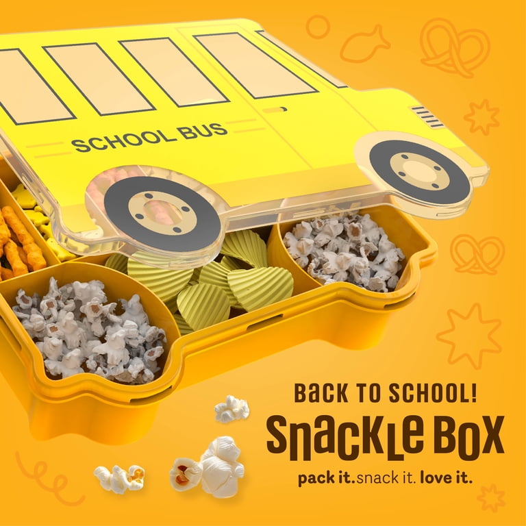 COOK WITH COLOR Snack Box Container for Kids Lunch Box Snackle Box
