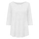 thumbnail image 5 of Plus Tamaño Suelto Ajuste Camisetas para las Mujeres Impresas 3/4 Manga Cuello Redondo Blusa Casual Verano, Más Tamaño de la Túnica de Manga Larga para las Mujeres, 5 of 6