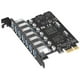thumbnail image 2 of Adaptador de tarjeta de expansión Pci-e USB 3.0 compatible con escritorio (paquete de 2), 2 of 5