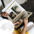 thumbnail image 3 of LEEYNEER Photo Sleeves Album Page Binder Sheet Card Refill Clear Pages Sleeve Inserts Pocket Ring Plastic, 3 of 8