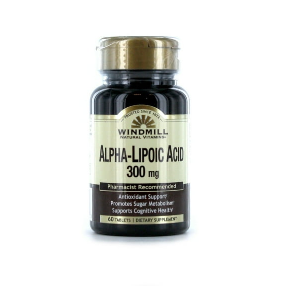 Windmill Alpha-Lipoic Acid 300 mg - 60 tablets