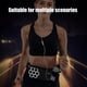 thumbnail image 5 of Riñonera unisex para correr | Cinturón deportivo multifuncional impermeable para maratón y jogging al aire libre | Porta teléfono y bolsa para botella | Ligera y ajustada | 1 unidad | 27x14 cm, 5 of 6