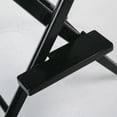 thumbnail image 2 of Telescope Casual World Famous Bar Height Director Chair With Black Finish and Red Fabric, 2 of 5