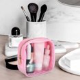 thumbnail image 1 of unbranded Travel Pouch Rosa Con Cierre De Cremallera Y Compacto Para Cosméticos, 1 of 7