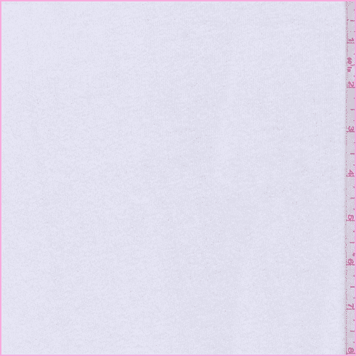 White Sweatshirt Fleece, Fabric By the Yard