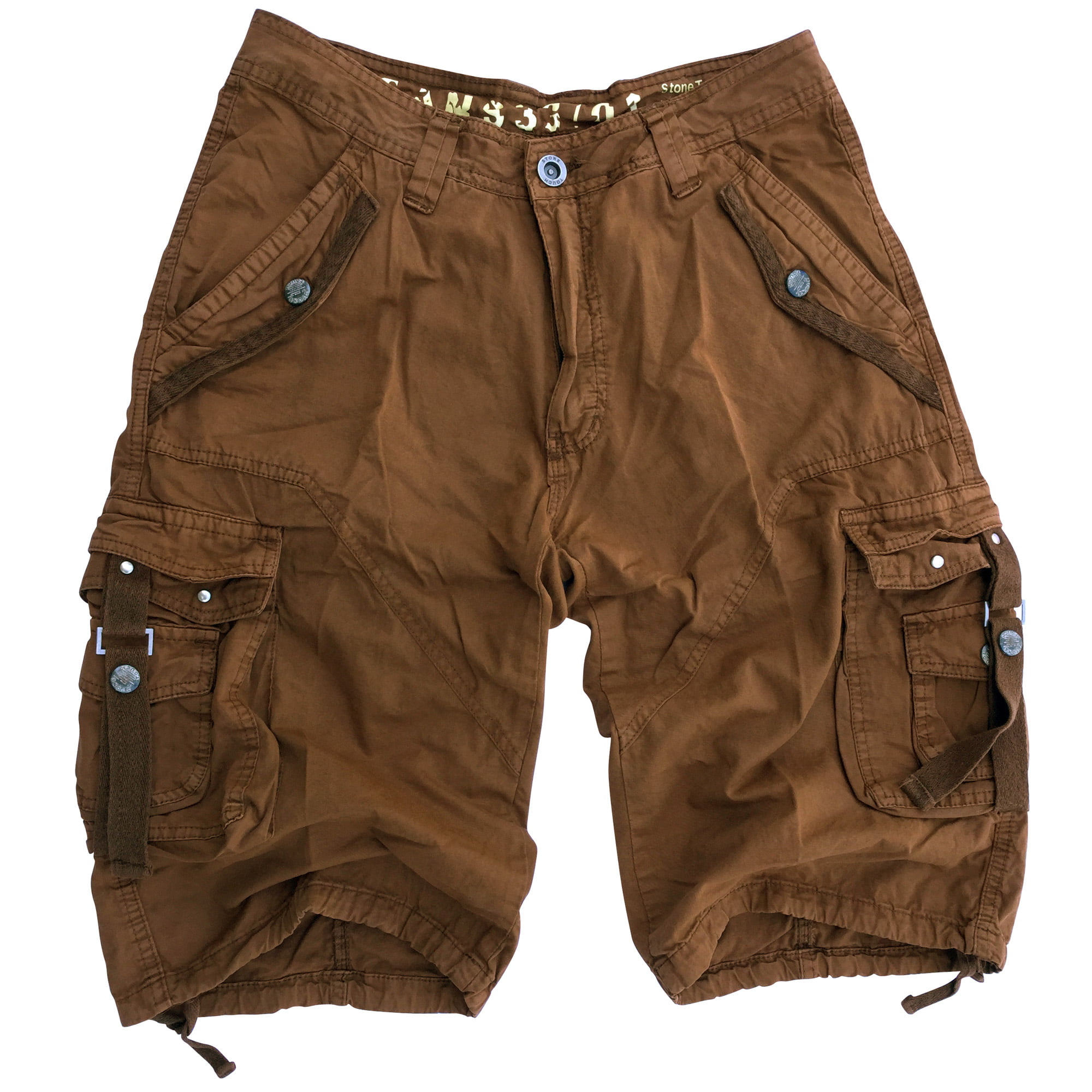 Stone Touch Jeans - Mens Military Style Cargo Shorts Timberland Color # ...