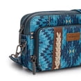 thumbnail image 4 of Bolso Cruzado Montana West Wrangler Boho Azteca Azul Marino para Mujer, 4 of 6