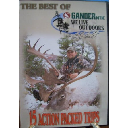 The Best of Gander Mountain's We Live Outdoors with Michael Waddell: 15 Action Packed (Best Trip Packing App)