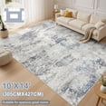 thumbnail image 2 of Living Room Area Rugs - x Abstract Large Soft Indoor Washable Rug Neutral Modern Low Pile Carpet for Bedroom Dining Room Farmhouse Home Office -, 2 of 9
