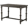 thumbnail image 1 of Best Master Furniture Eva 55" Wood Counter Height Dining Table in Gray, 1 of 1