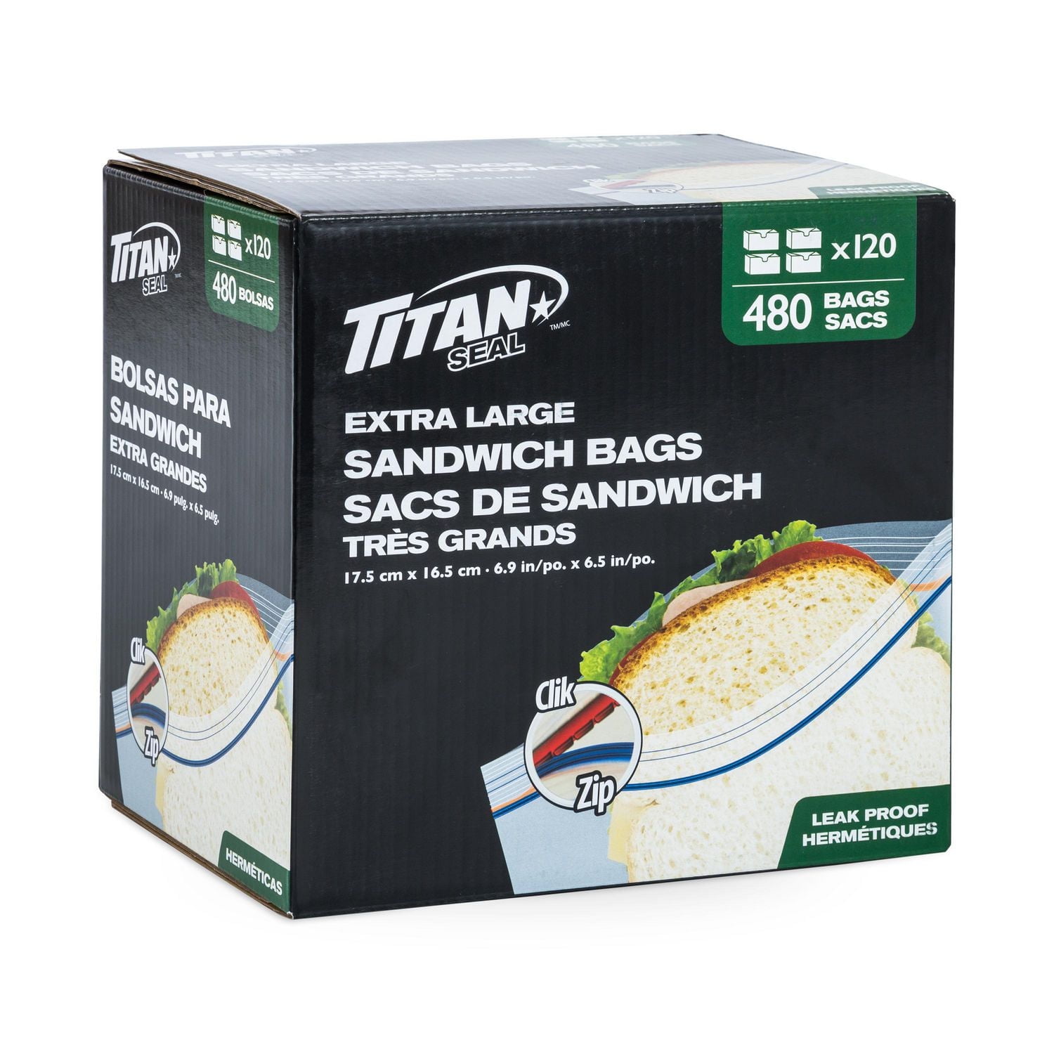 SACS À SANDWICH TITAN