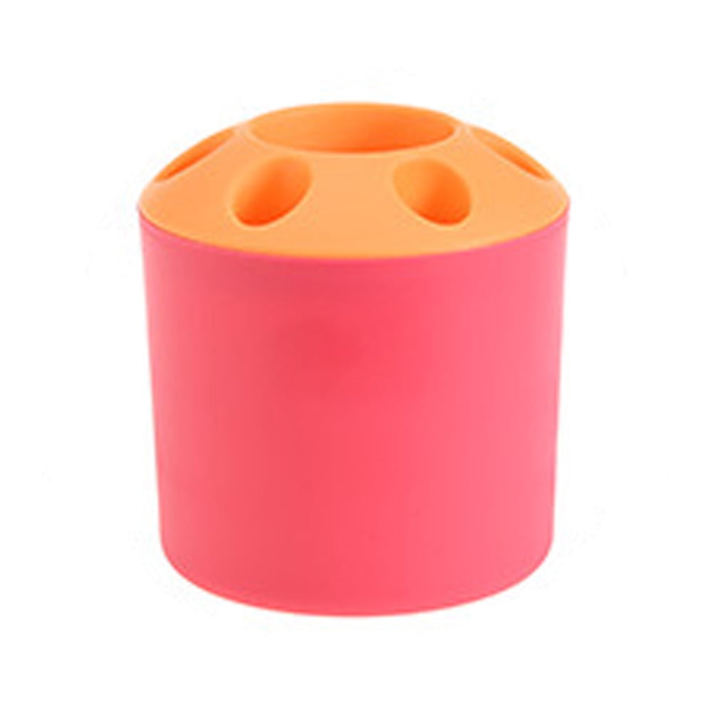 Papaba Toothbrush Holder,Creative Multi Holes Toothbrush Holder Storage Pen Organizer Bathroom Home Decor